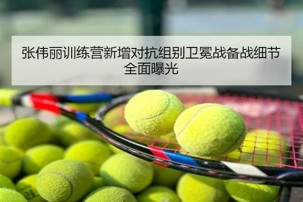 张伟丽训练营新增对抗组别卫冕战备战细节全面曝光
